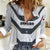 Japan Pacific Rugby 2022-23 Custom Women Casual Shirt Black Sakura Japanese Wave Pattern