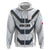 Japan Pacific Rugby 2022-23 Custom Zip Hoodie Black Sakura Japanese Wave Pattern