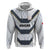 Japan Pacific Rugby 2022-23 Custom Zip Hoodie Black Sakura Japanese Wave Pattern