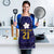 Japan Pacific Rugby 2022-23 Custom Apron Blue Sakura Japanese Wave Pattern - Polynesian Pride