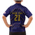 Japan Pacific Rugby 2022-23 Custom Family Matching Mermaid Dress and Hawaiian Shirt Blue Sakura Japanese Wave Pattern