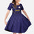 Japan Pacific Rugby 2022-23 Custom Family Matching Mermaid Dress and Hawaiian Shirt Blue Sakura Japanese Wave Pattern