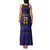 Japan Pacific Rugby 2022-23 Custom Family Matching Tank Maxi Dress and Hawaiian Shirt Blue Sakura Japanese Wave Pattern