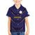 Japan Pacific Rugby 2022-23 Custom Family Matching Tank Maxi Dress and Hawaiian Shirt Blue Sakura Japanese Wave Pattern