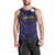 Japan Pacific Rugby 2022-23 Custom Men Tank Top Blue Sakura Japanese Wave Pattern