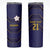 Japan Pacific Rugby 2022-23 Custom Skinny Tumbler Blue Sakura Japanese Wave Pattern