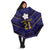 Japan Pacific Rugby 2022-23 Custom Umbrella Blue Sakura Japanese Wave Pattern - Polynesian Pride