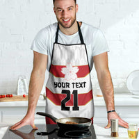 Japan Pacific Rugby 2022-23 Custom Apron Red Sakura Japanese Wave Pattern - Polynesian Pride