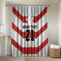 Japan Pacific Rugby 2022-23 Custom Bathroom Set Red Sakura Japanese Wave Pattern - Polynesian Pride