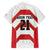 Japan Pacific Rugby 2022-23 Custom Family Matching Tank Maxi Dress and Hawaiian Shirt Red Sakura Japanese Wave Pattern