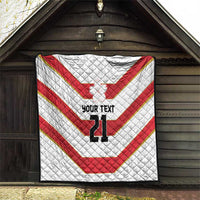 Japan Pacific Rugby 2022-23 Custom Quilt Red Sakura Japanese Wave Pattern LT9 - Polynesian Pride