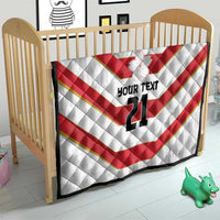 Japan Pacific Rugby 2022-23 Custom Quilt Red Sakura Japanese Wave Pattern LT9 - Polynesian Pride