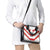 Japan Pacific Rugby 2022-23 Custom Shoulder Handbag Red Sakura Japanese Wave Pattern