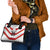 Japan Pacific Rugby 2022-23 Custom Shoulder Handbag Red Sakura Japanese Wave Pattern