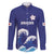 Japan Pacific Rugby Custom Family Matching Tank Maxi Dress and Hawaiian Shirt Go Sakura Japanese Wave Pattern