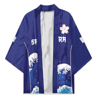 Japan Pacific Rugby Custom Kimono Go Sakura Japanese Wave Pattern - Polynesian Pride