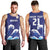 Japan Pacific Rugby Custom Men Tank Top Go Sakura Japanese Wave Pattern