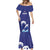 Japan Pacific Rugby Custom Mermaid Dress Go Sakura Japanese Wave Pattern