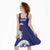 Japan Pacific Rugby Custom Midi Dress Go Sakura Japanese Wave Pattern - Polynesian Pride