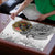 Japanese Samurai Warrior Puzzle White Polynesian Tattoo Style - Polynesian Pride
