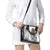 Japanese Samurai Warrior Shoulder Handbag White Polynesian Tattoo Style