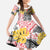 Japanese Samurai Warrior Family Matching Tank Maxi Dress and Hawaiian Shirt Colorful Polynesian Tattoo Style