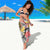 Japanese Samurai Warrior Sarong Colorful Polynesian Tattoo Style