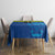 Solomon Islands Rugby Custom Tablecloth Simple Coat of arm Polynesian Pattern