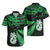 Custom Maori Hawaiian Shirt Matariki Stars Manaia with Paua Shell - Green LT9 - Polynesian Pride