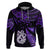 Custom New Zealand Hoodie Matariki NZ Manaia with Paua Shell Purple LT9 Pullover Hoodie Purple - Polynesian Pride