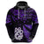 Custom New Zealand Hoodie Matariki NZ Manaia with Paua Shell Purple LT9 - Polynesian Pride