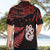 Custom Matariki Hawaiian Shirt NZ New Year Manaia with Paua Shell - Red LT9 - Polynesian Pride