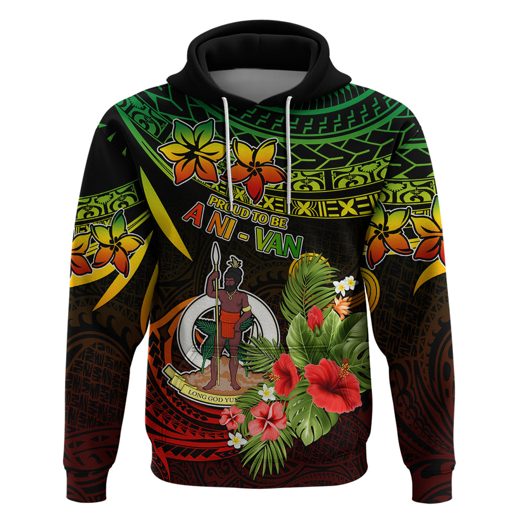 Vanuatu Islands Hoodie Proud To Be A Ni Van LT9 Reggae - Polynesian Pride