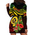 Vanuatu Islands Hoodie Dress Proud To Be A Ni-Van LT9 - Polynesian Pride