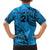 Custom Fiji Rugby Hawaiian Shirt Kaiviti Fijian Tribal World Cup Blue No1 LT9 - Polynesian Pride