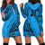 Custom Fiji Rugby Hoodie Dress Kaiviti Fijian Tribal World Cup Blue No1 LT9 - Polynesian Pride