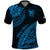 Fiji Rugby Polo Shirt Kaiviti Fijian Tribal World Cup Blue No2 LT9 Blue - Polynesian Pride