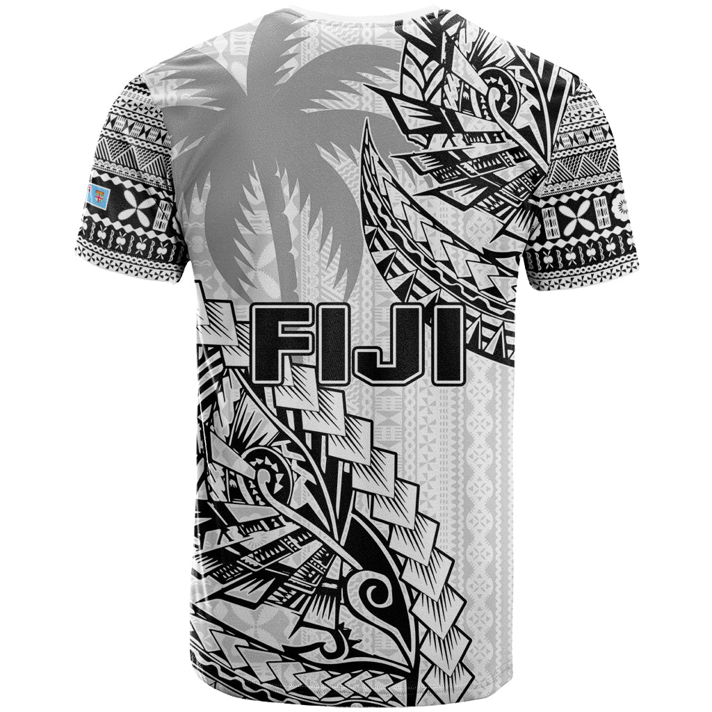 Fiji Rugby T Shirt Kaiviti Fijian Tribal World Cup White LT9 - Polynesian Pride