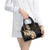 Plumeria Tribal Tattoo Shoulder Handbag Gold Polynesian Pattern