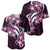 Plumeria Tribal Tattoo Baseball Jersey Pink Polynesian Pattern