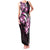Plumeria Tribal Tattoo Family Matching Tank Maxi Dress and Hawaiian Shirt Pink Polynesian Pattern
