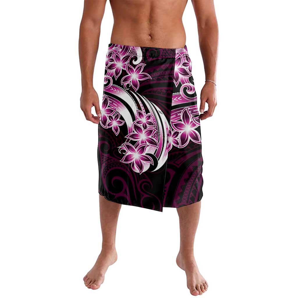 Plumeria Tribal Tattoo Lavalava Pink Polynesian Pattern