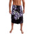 Plumeria Tribal Tattoo Lavalava Purple Polynesian Pattern