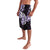 Plumeria Tribal Tattoo Lavalava Purple Polynesian Pattern