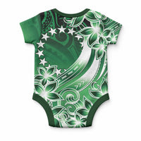 Cook Islands Tattoo Baby Onesie Plumeria Polynesian Pattern LT9 - Polynesian Pride