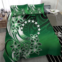 Cook Islands Tattoo Bedding Set Plumeria Polynesian Pattern