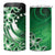 Cook Islands Tattoo 4 in 1 Can Cooler Tumbler Plumeria Polynesian Pattern