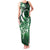 Cook Islands Tattoo Family Matching Tank Maxi Dress and Hawaiian Shirt Plumeria Polynesian Pattern