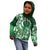 Cook Islands Tattoo Kid Hoodie Plumeria Polynesian Pattern