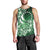 Cook Islands Tattoo Men Tank Top Plumeria Polynesian Pattern